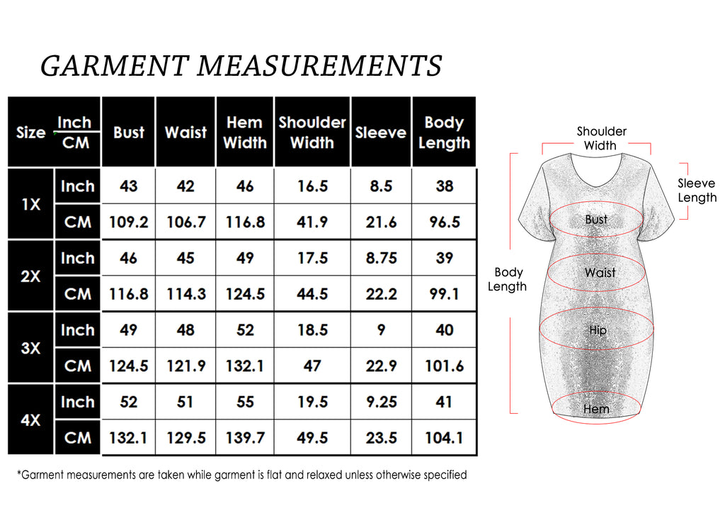 Anna-Kaci Womens Plus Size Short Sleeve Sequin Dresses V Neck T Shirt Shift Sparkle Dress