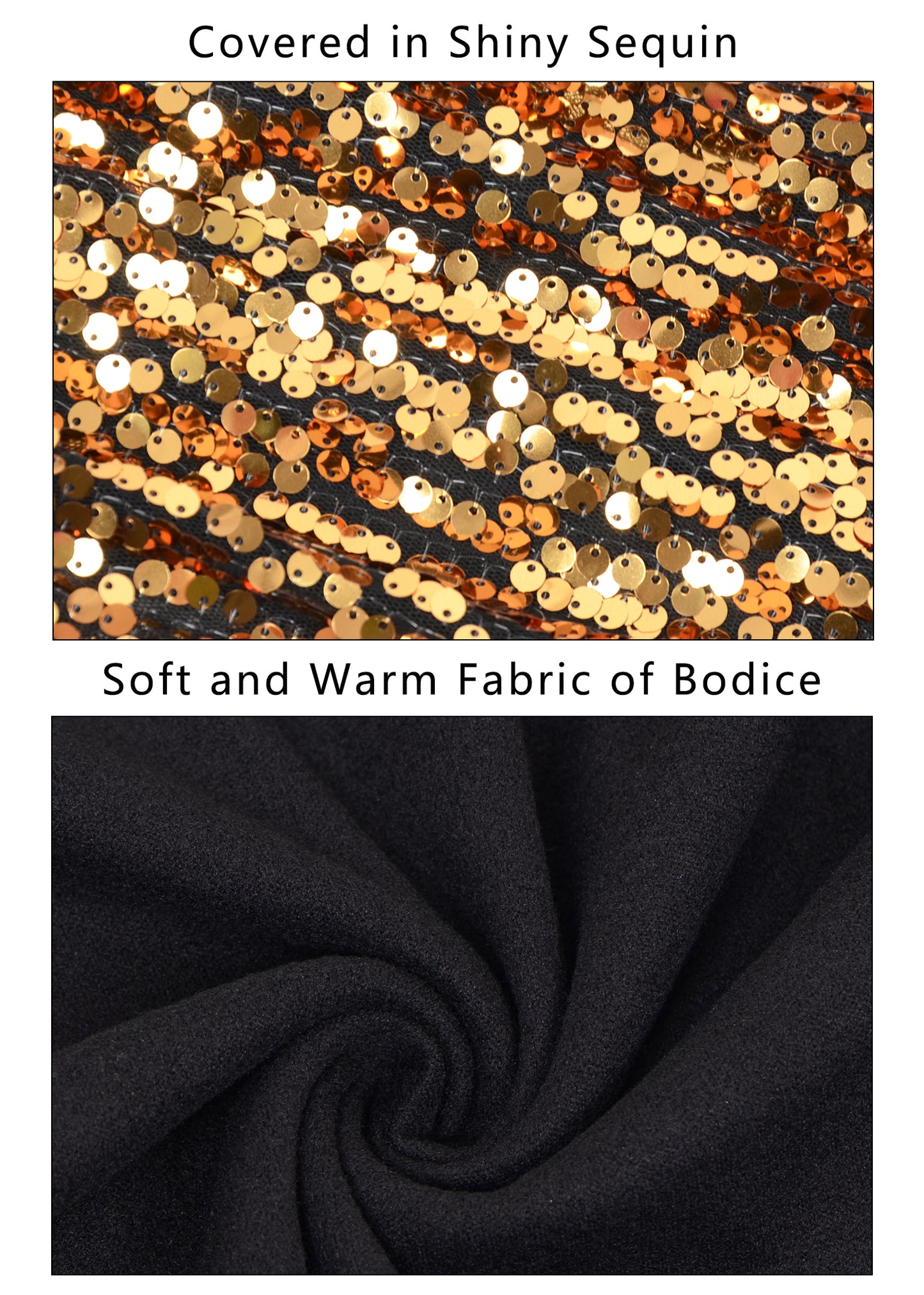 Anna-Kaci Women's Plus Size Sparkle Sequin Sweatshirt Mock Neck Pullover Long Sleeve Glitter Party Tops