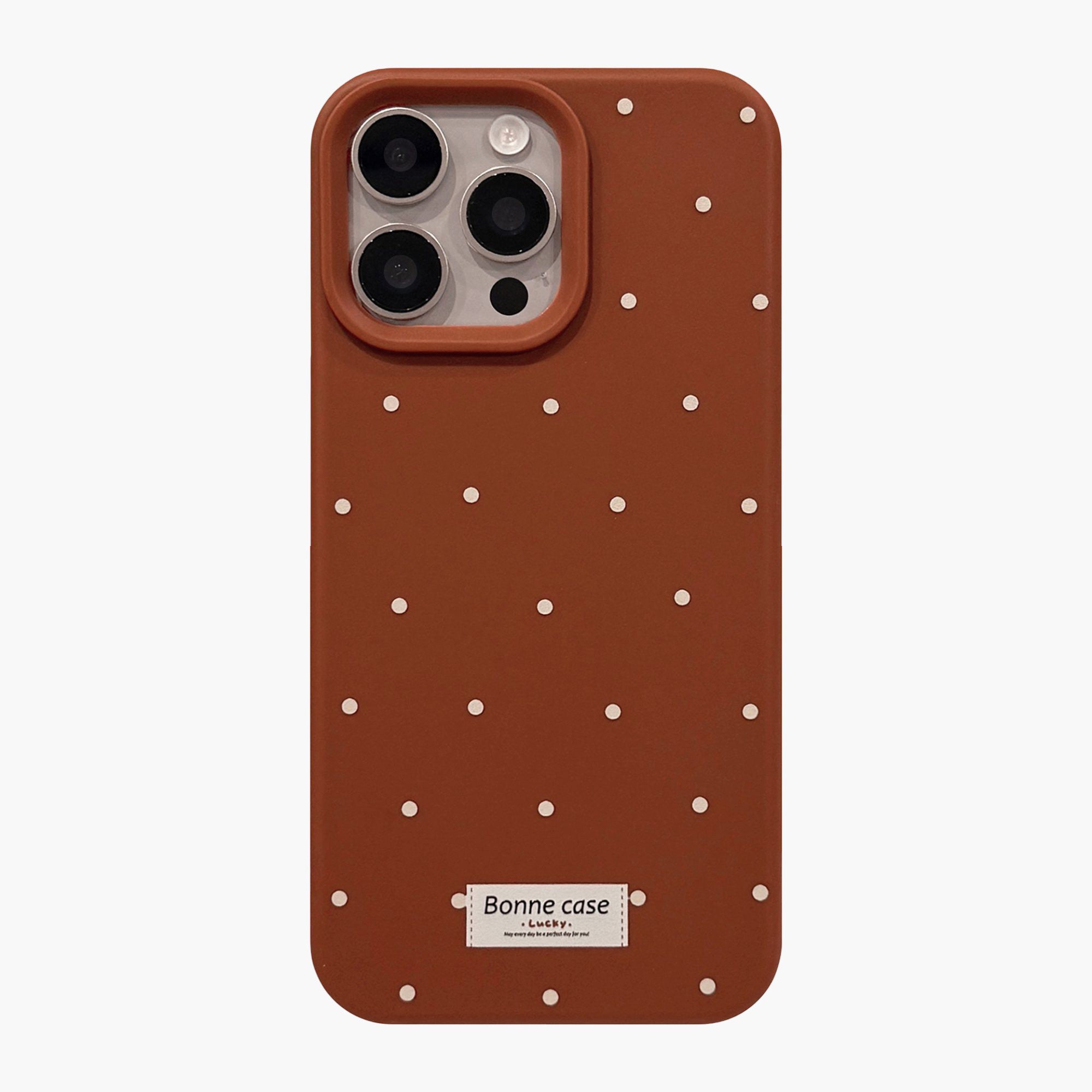 Anna-Kaci Polka Dot Phone Case with Soft Touch Finish Slim Protective Cover