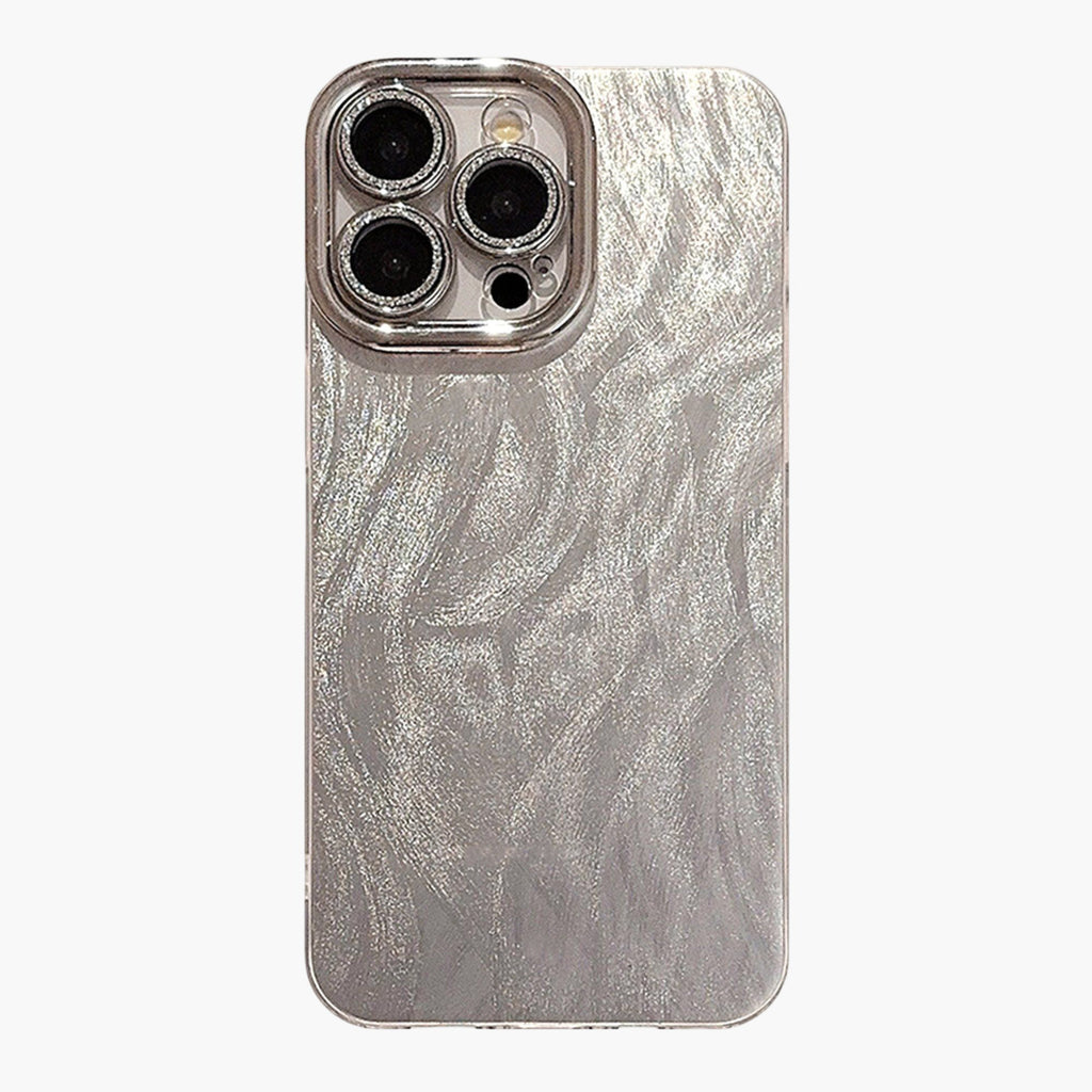 Anna-Kaci Textured Shimmer Phone Case Slim Protective Cover Minimalist Design