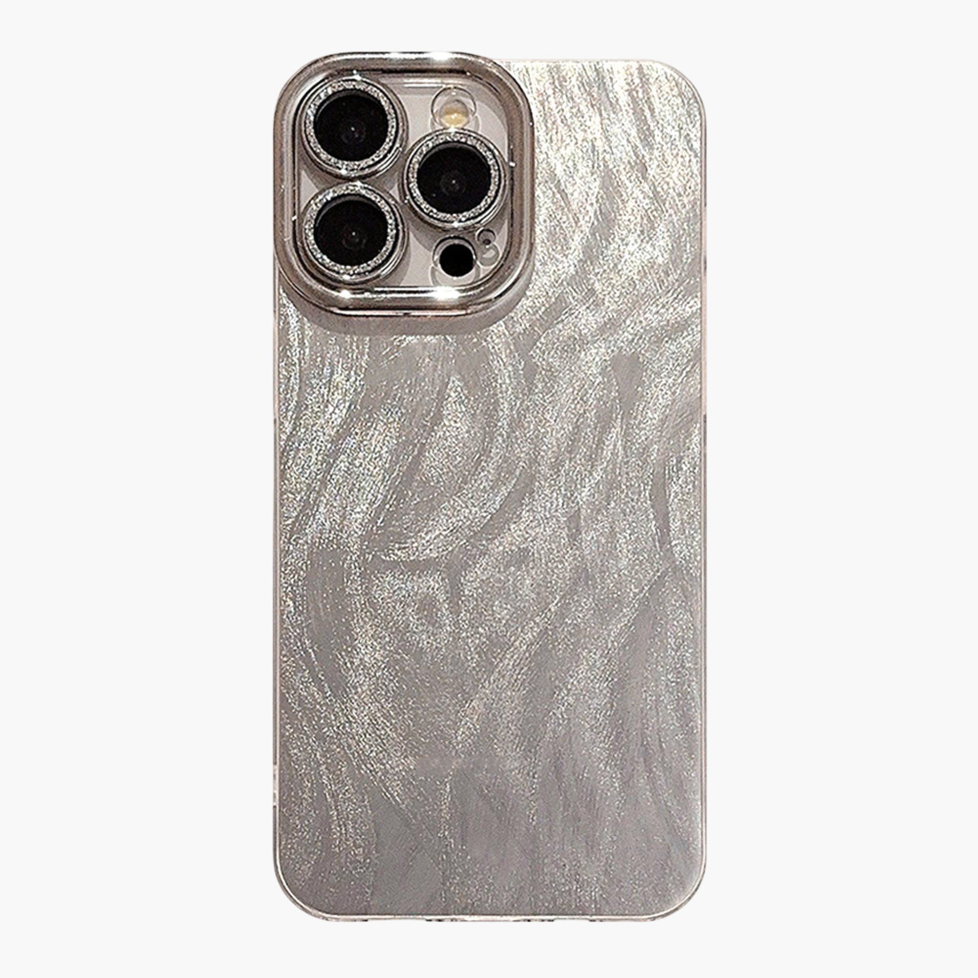 Anna-Kaci Textured Shimmer Phone Case Slim Protective Cover Minimalist Design