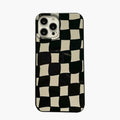 Anna-Kaci Geometric Pattern Phone Case Slim Protective Cover Modern Design