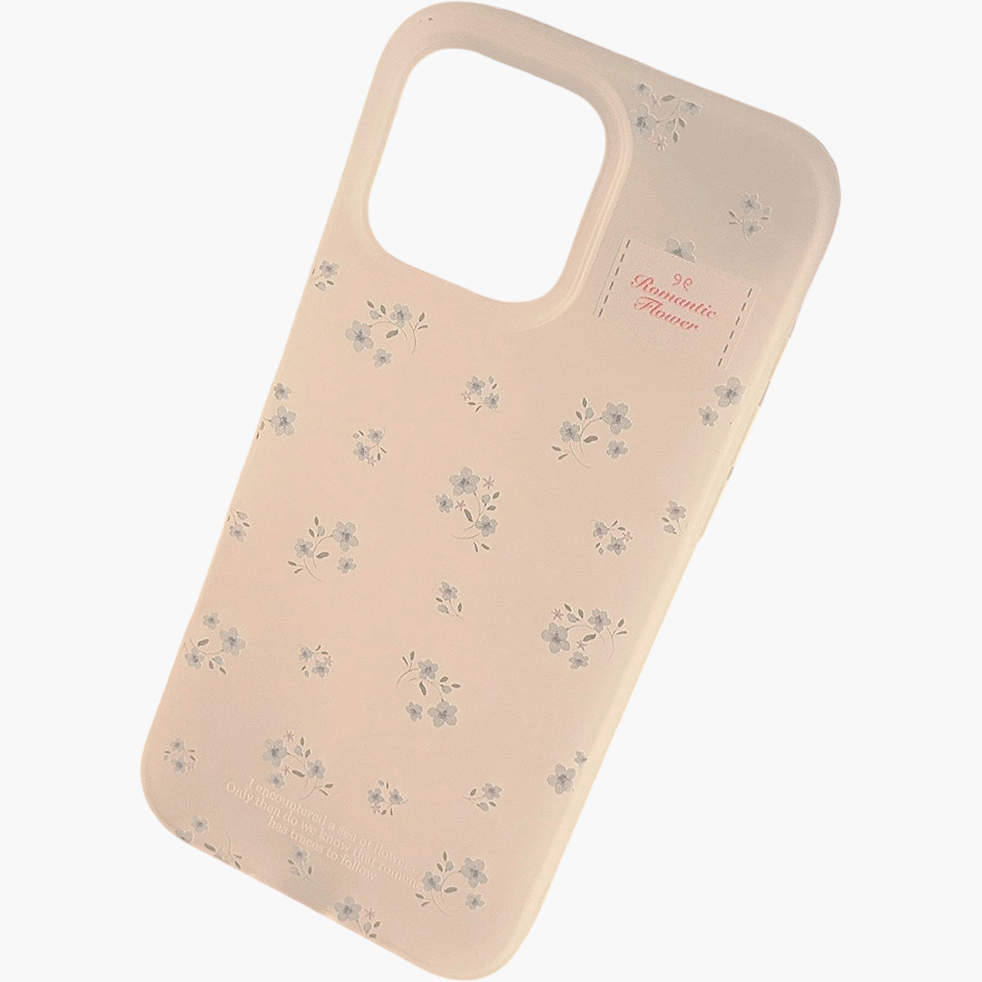 Anna-Kaci Floral Phone Case with Minimal Flower Pattern Soft Matte Finish Protective Cover