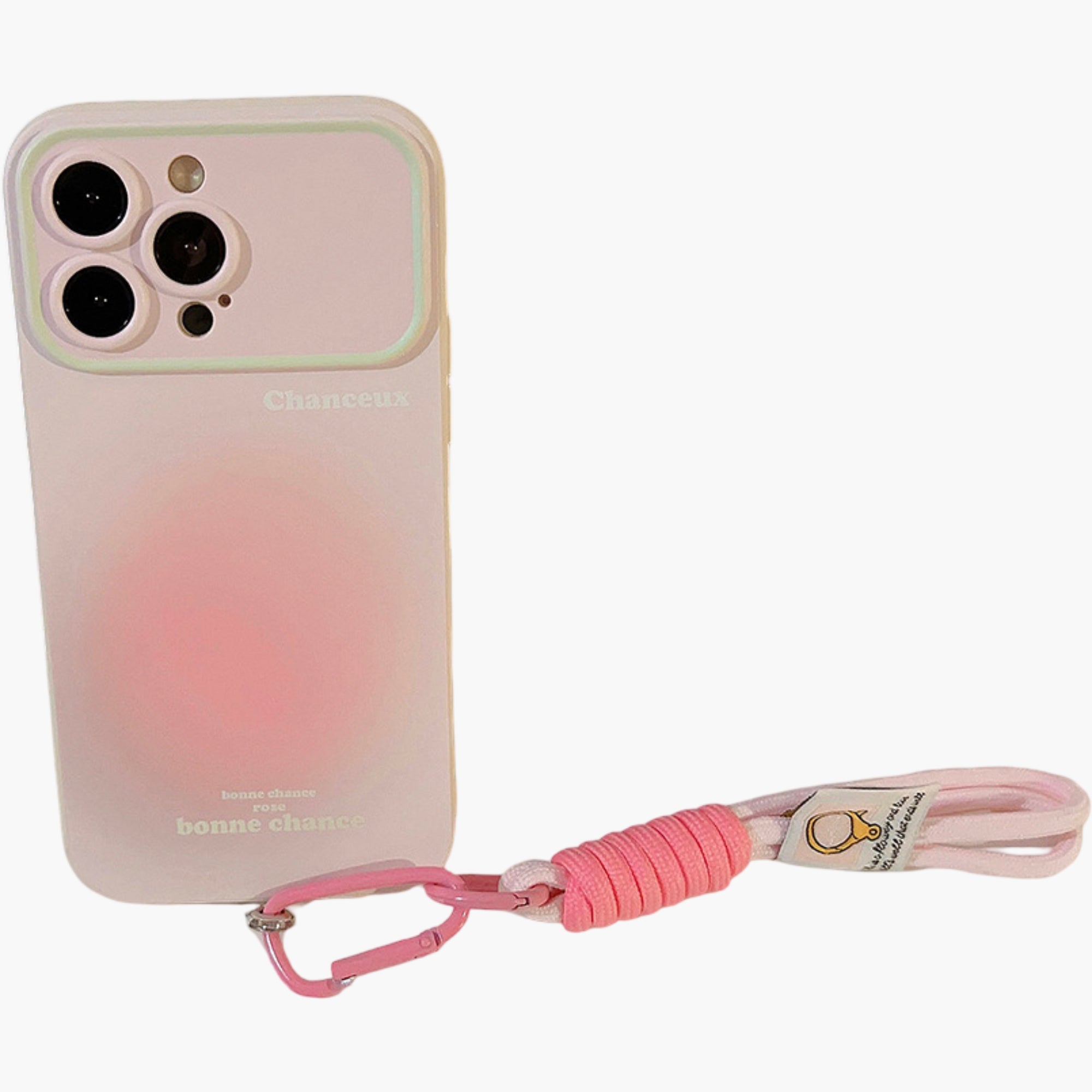 Anna-Kaci Gradient Phone Case with Wrist Strap Slim Protective Cover