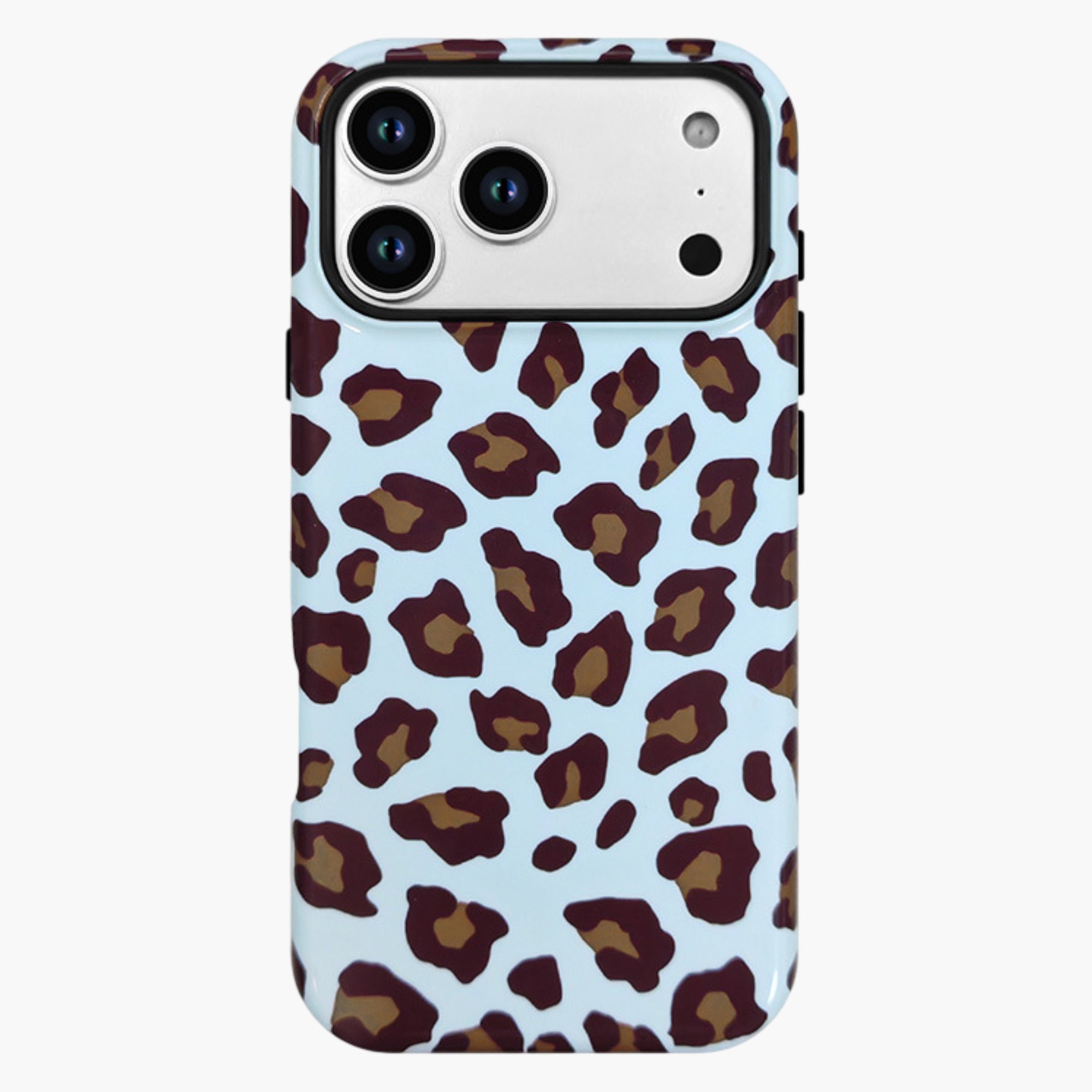 Anna-Kaci Leopard Print Phone Case Slim Protective Cover Shock Resistant Lightweight Design