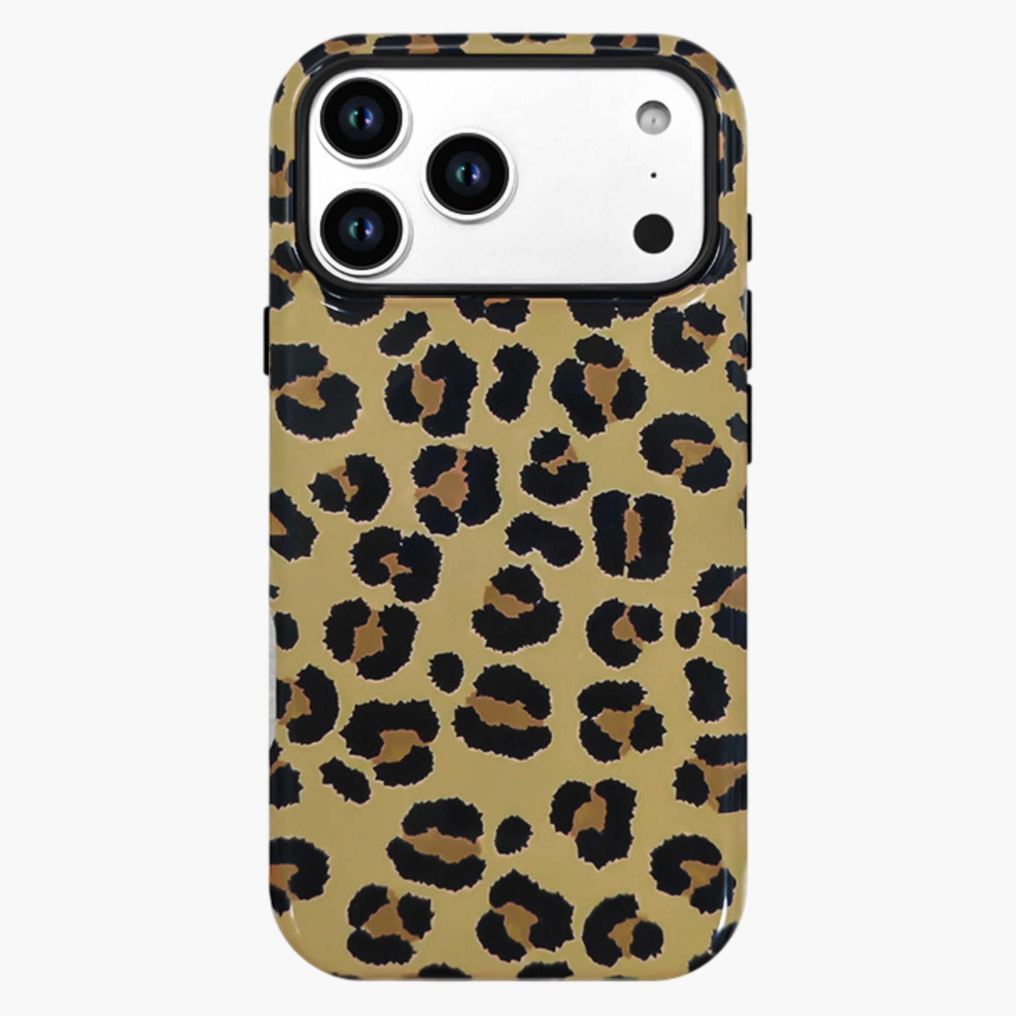 Anna-Kaci Leopard Print Phone Case Slim Protective Cover Shock Resistant Lightweight Design