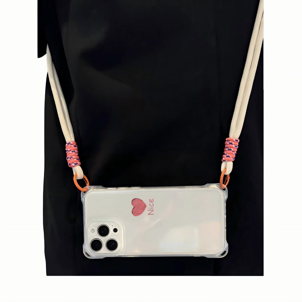 Anna-Kaci Crossbody Phone Case Adjustable Strap Shockproof Protective Cover Hands Free Design