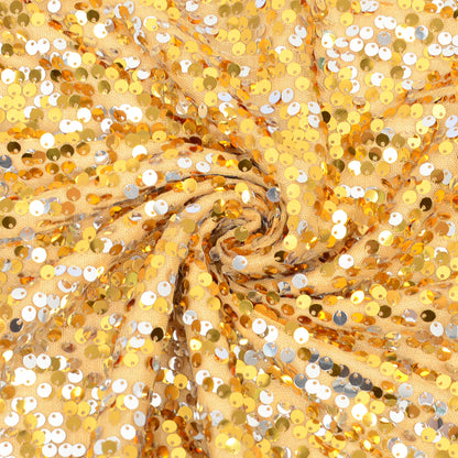 Anna-Kaci Women's One-Shoulder Sequin Top-Long Sleeve Party Blouse