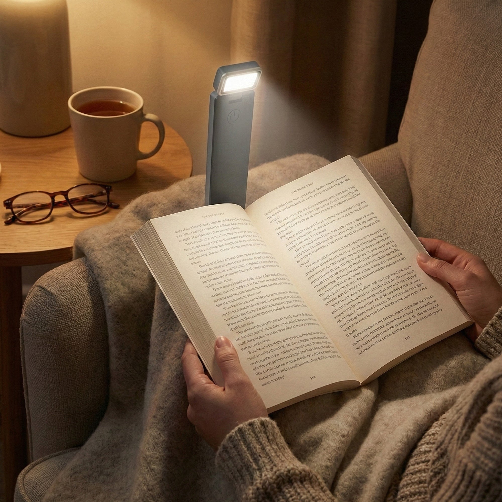Anna-Kaci Foldable LED Desk Light with Adjustable Stand and Compact Design