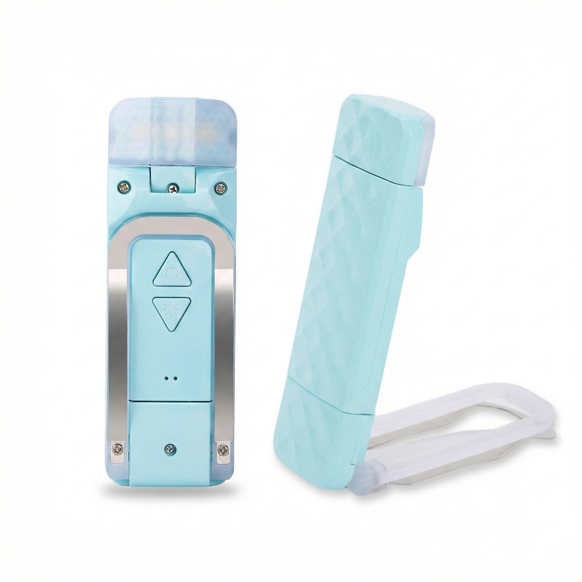 Anna-Kaci Foldable Clip LED Light with Adjustable Controls and Compact Design
