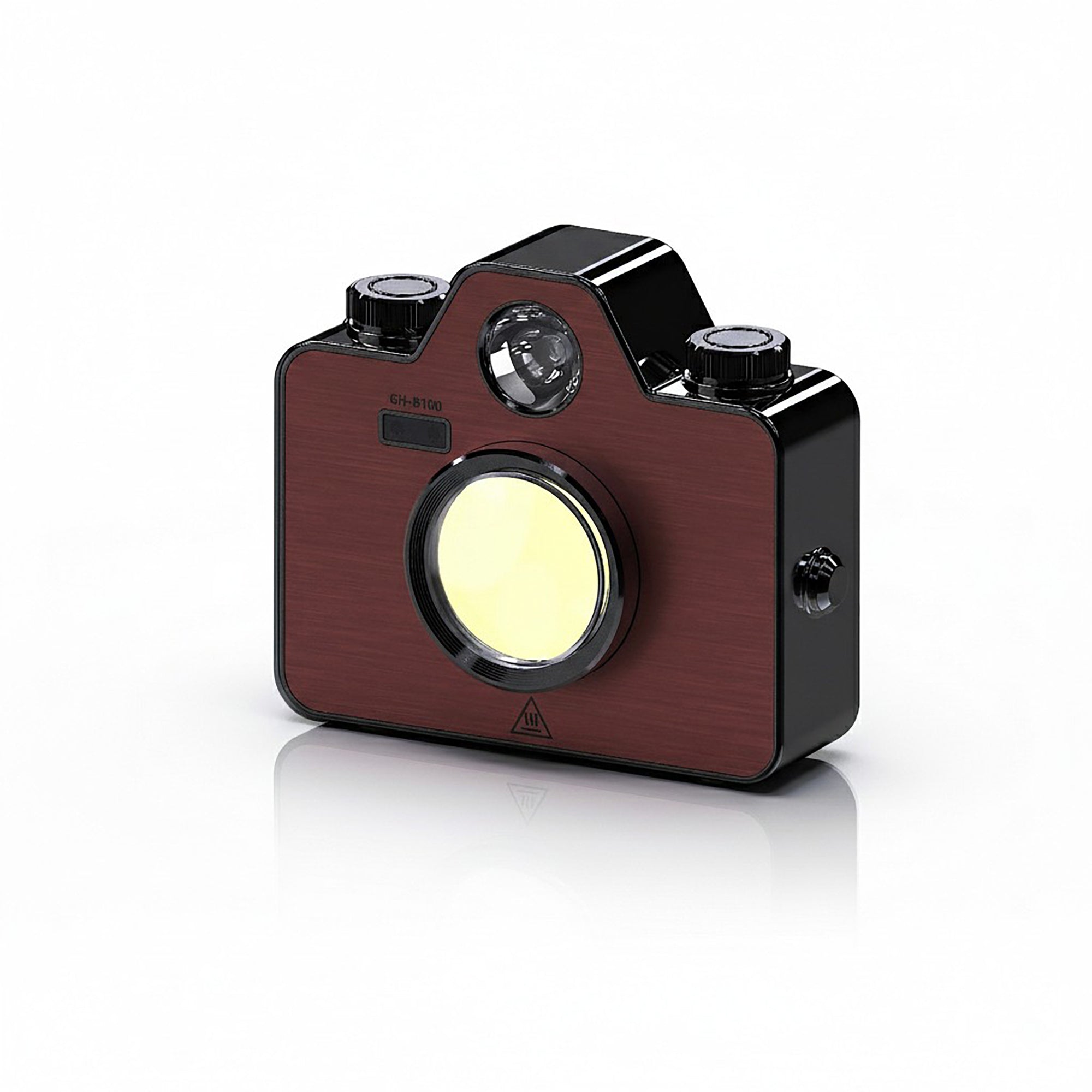 Anna-Kaci Retro Camera Style Rechargeable LED Light with Adjustable Brightness and Multiple Light Modes