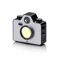 Anna-Kaci Retro Camera Style Rechargeable LED Light with Adjustable Brightness and Multiple Light Modes