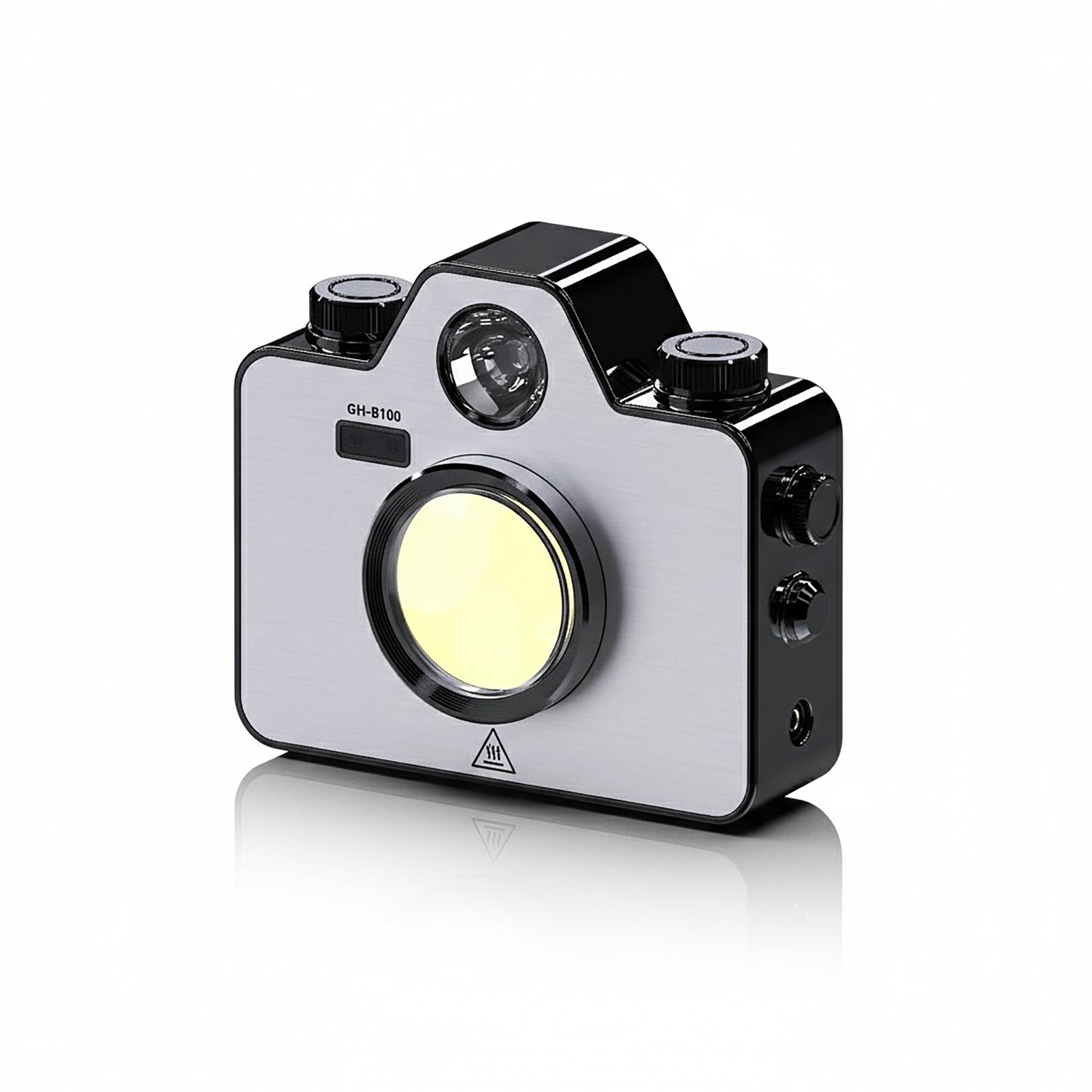 Anna-Kaci Retro Camera Style Rechargeable LED Light with Adjustable Brightness and Multiple Light Modes