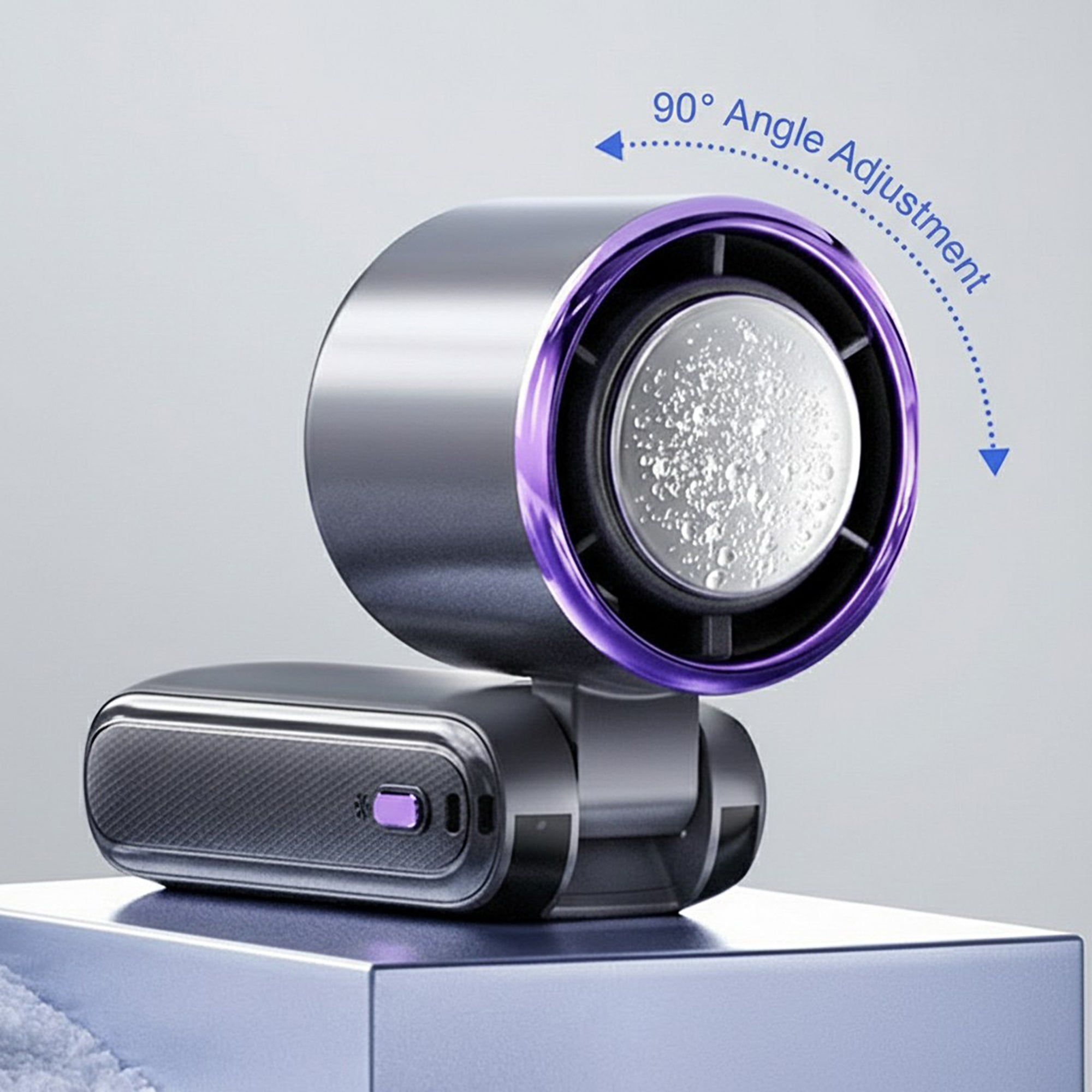 Anna-Kaci Handheld Turbo Fan with Digital Display and Adjustable Airflow Control