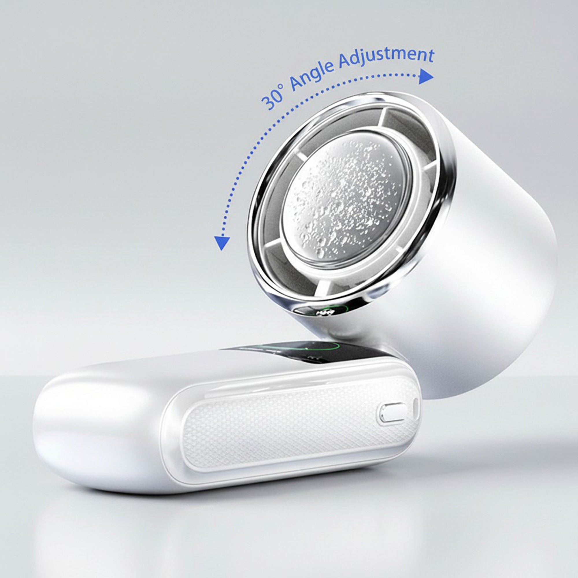 Anna-Kaci Handheld Turbo Fan with Digital Display and Adjustable Airflow Control