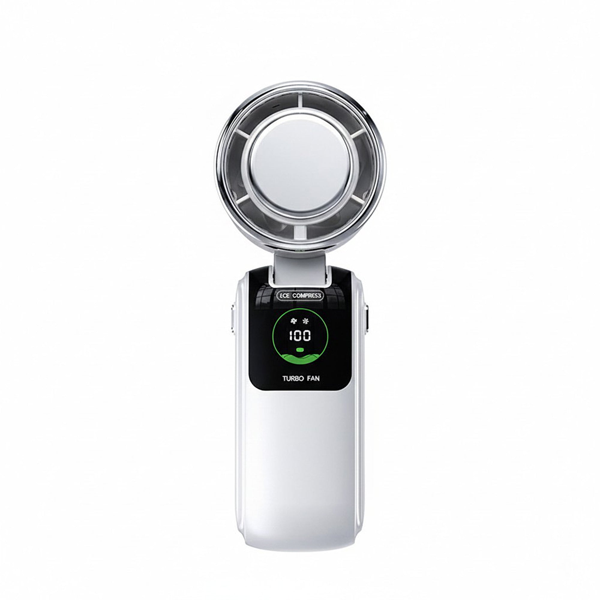 Anna-Kaci Handheld Turbo Fan with Digital Display and Adjustable Airflow Control