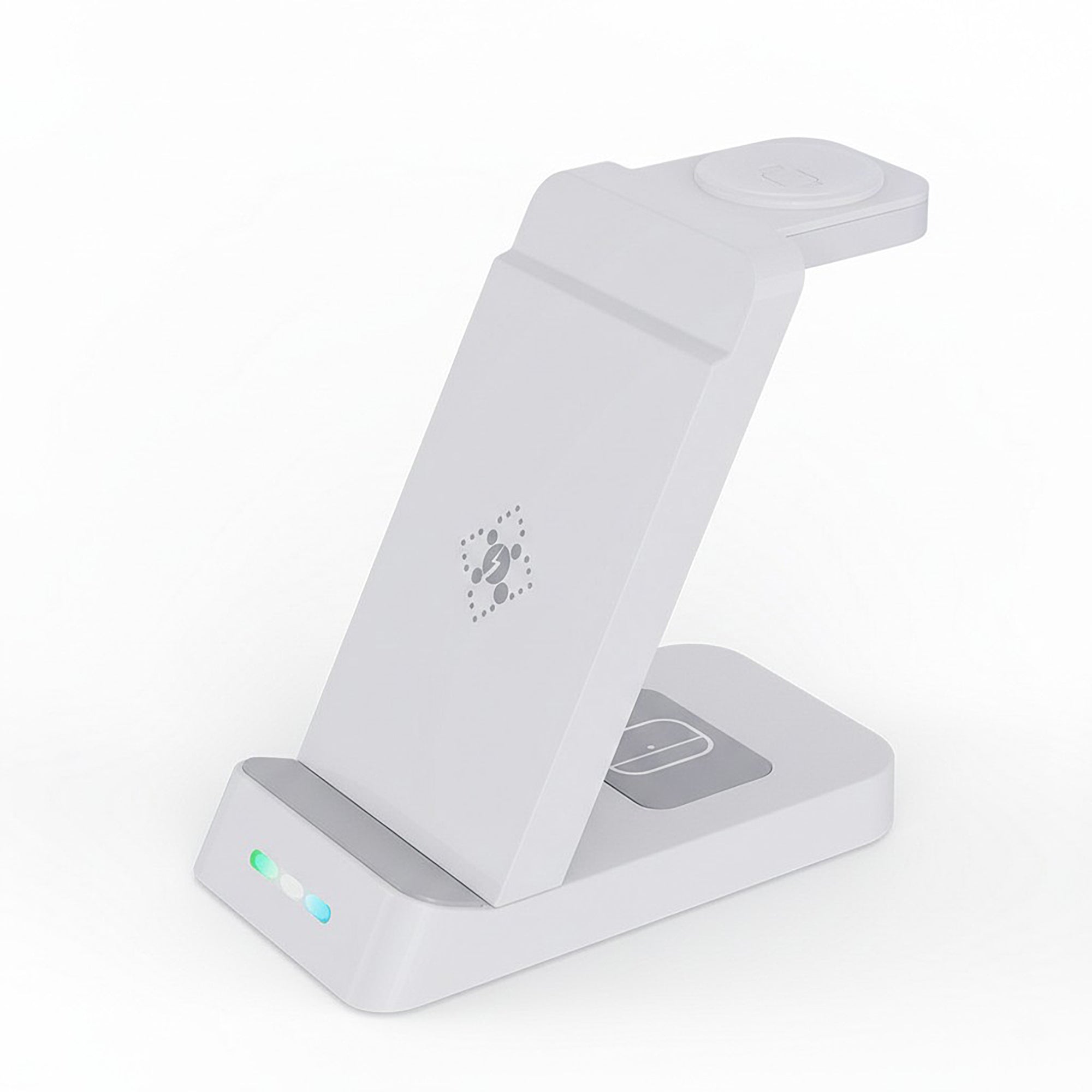 Anna-Kaci Wireless Charging Stand with Multi-Device Dock and LED Charging Indicator