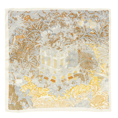 Anna-Kaci Elegant Satin Square Scarf Artistic Print Versatile Styling Accessory - 27.5IN¡Á27.5IN