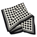 Anna-Kaci Fashion Satin Silk Scarf with Polka Dot and Floral Patterns Versatile Accessory - 27.5IN¡Á27.5IN