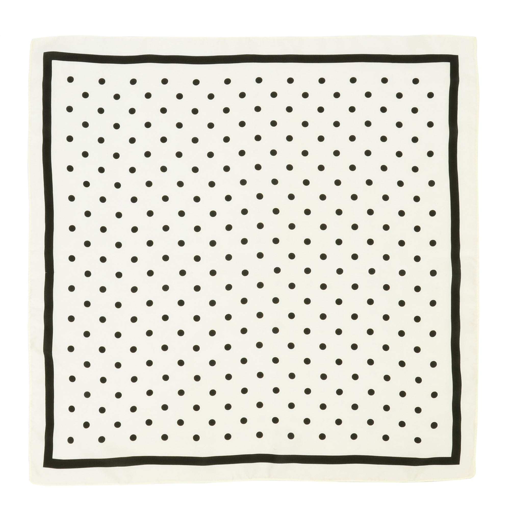 Anna-Kaci Fashion Satin Silk Scarf with Polka Dot and Floral Patterns Versatile Accessory - 27.5IN¡Á27.5IN