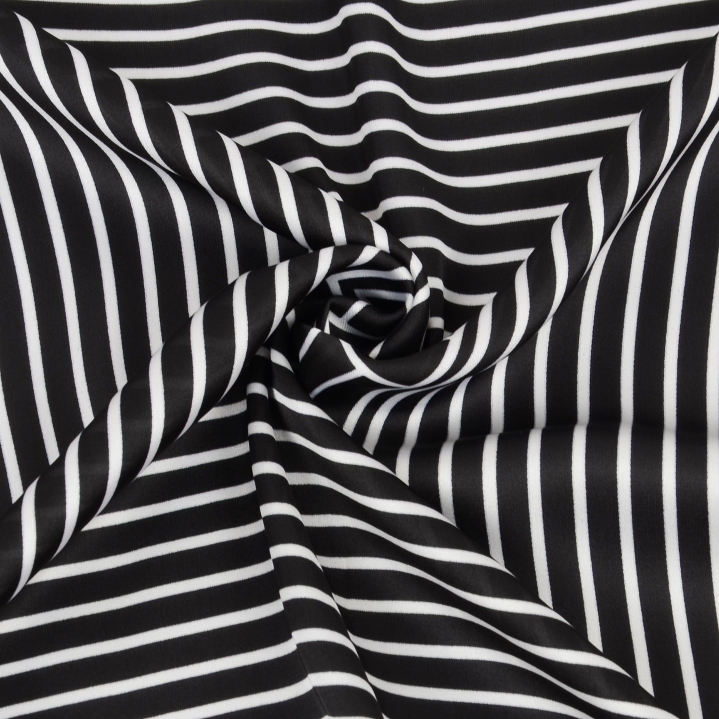 Anna-Kaci Women's Classic Striped Satin Square Scarf for Neck Hair Bag Decoration - 27.5IN¡Á27.5IN