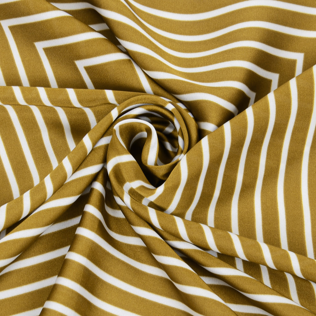 Anna-Kaci Womens Square Scarf Geometric Stripe Design Lightweight Versatile Fashion Accessory