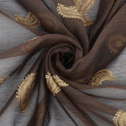 Anna-Kaci Vintage Jacquard Square Scarf Elegant Retro Floral Pattern Headscarf Shawl Wrap - 35.4IN¡Á35.4IN