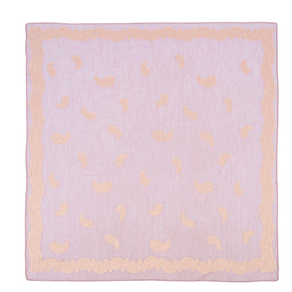 Anna-Kaci Vintage Jacquard Square Scarf Elegant Retro Floral Pattern Headscarf Shawl Wrap - 35.4IN¡Á35.4IN