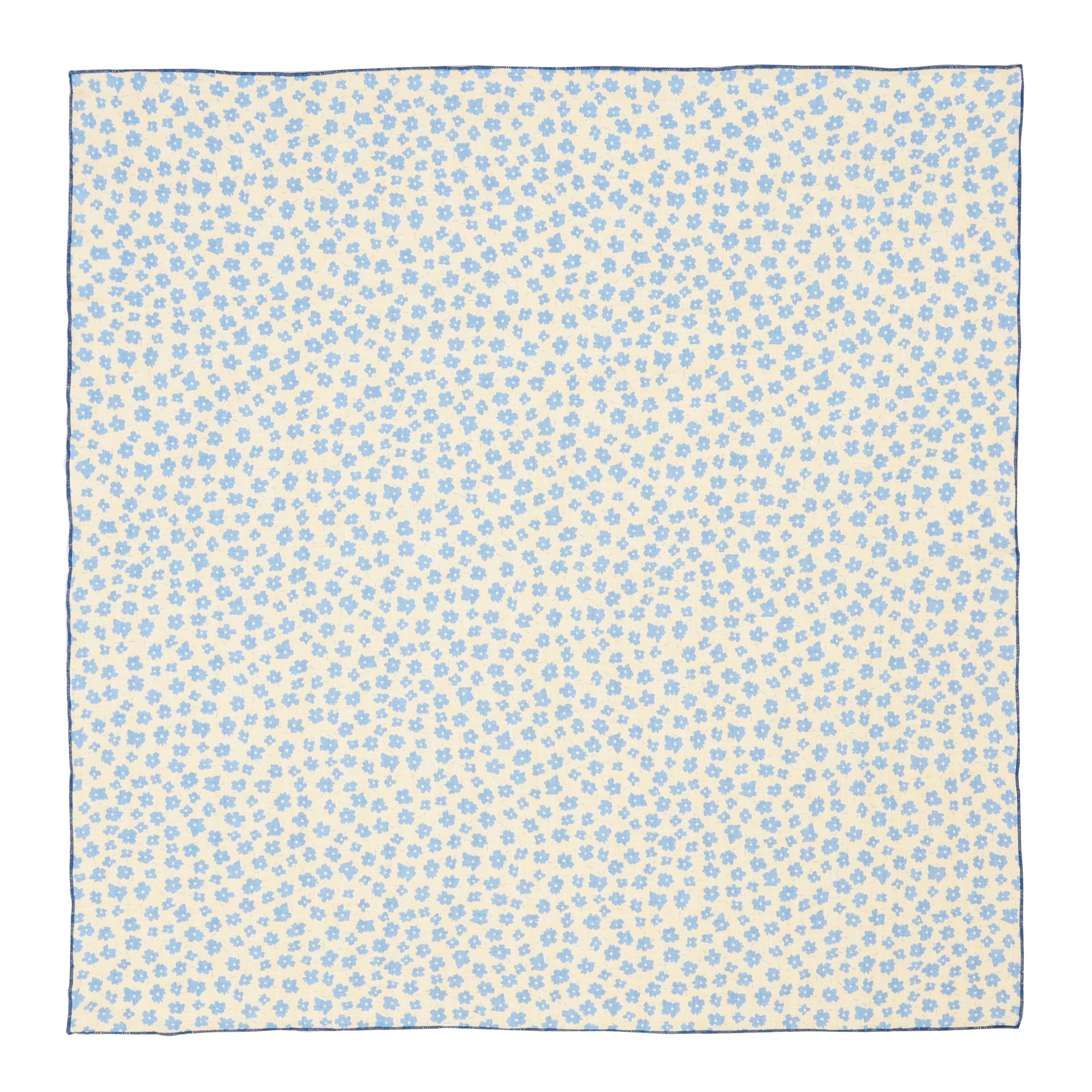 Anna-Kaci Women's Cotton Square Scarf with Floral and Paisley Print for Neck Hair and Handbag Styling - 22.8IN¡Á22.8IN