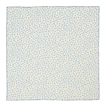 Anna-Kaci Women's Cotton Square Scarf with Floral and Paisley Print for Neck Hair and Handbag Styling - 22.8IN¡Á22.8IN