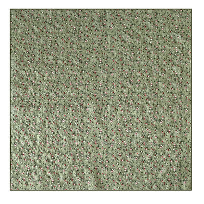 Anna-Kaci Cotton Square Neck Scarf Printed Four Seasons Versatile Fashion Accessory - 22.8IN¡Á22.8IN