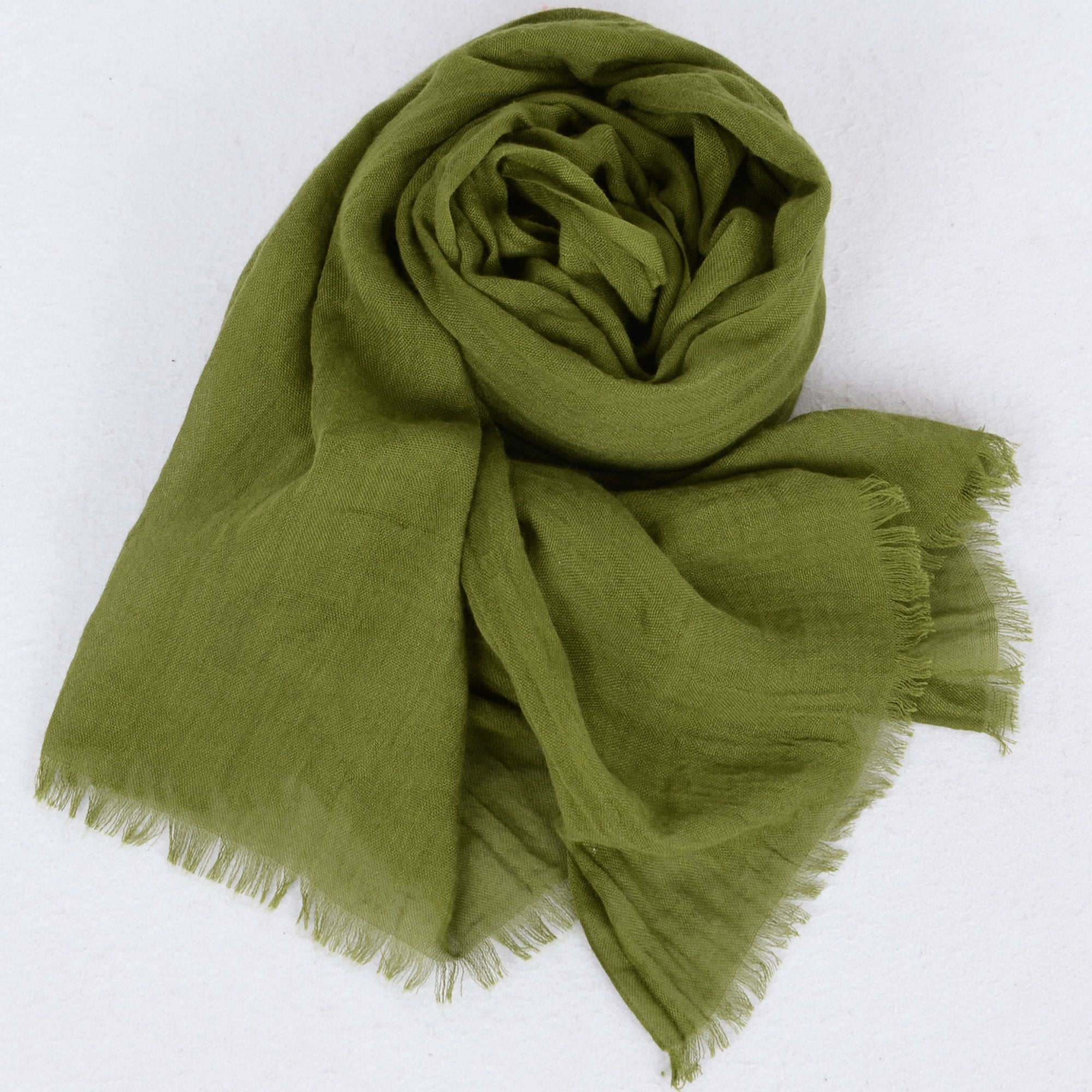 Anna-Kaci Women's Oversized Solid Color Scarf Lightweight Soft Wrap Shawl for Travel Casual Wear and Layering - 74.8IN¡Á39.4IN