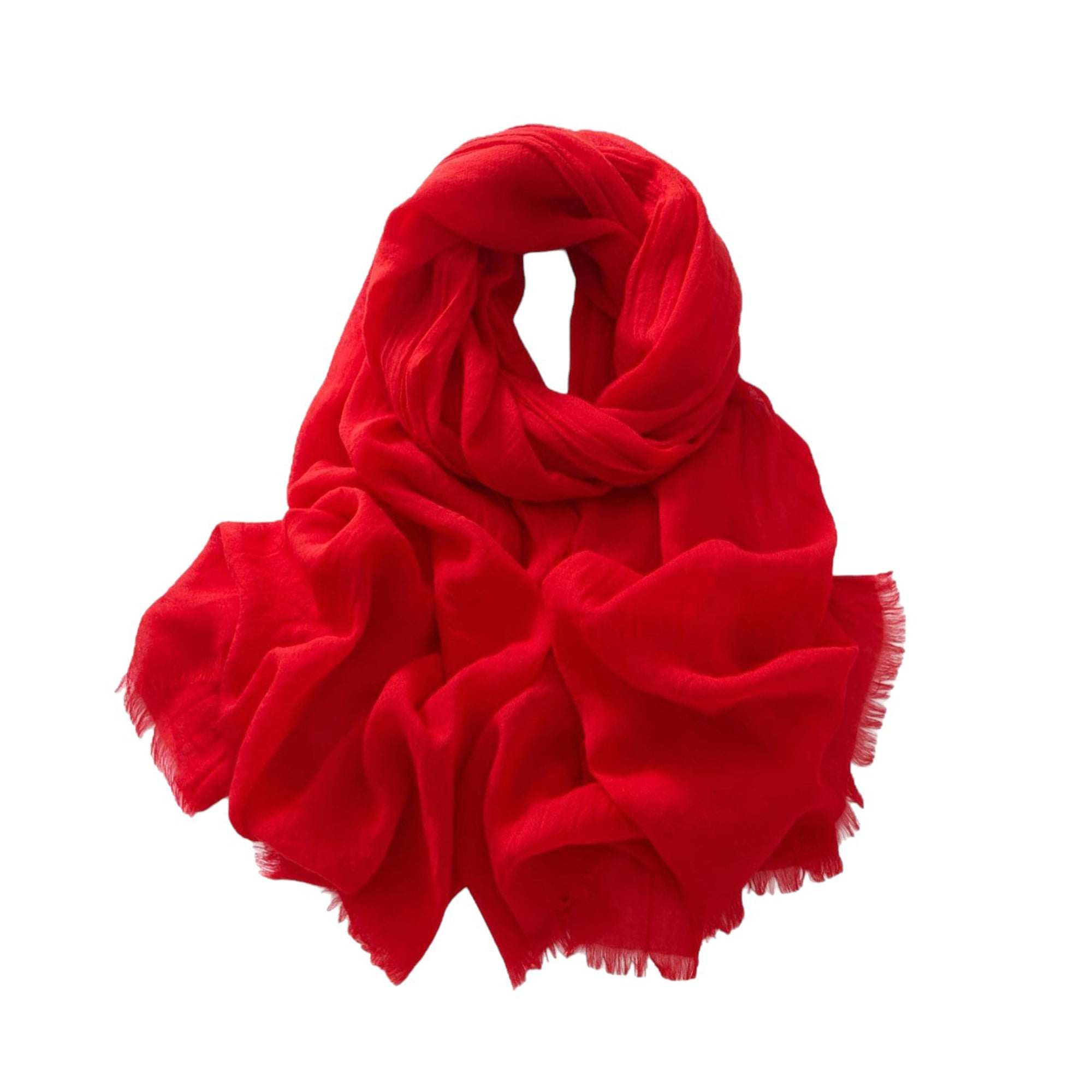 Anna-Kaci Women's Oversized Solid Color Scarf Lightweight Soft Wrap Shawl for Travel Casual Wear and Layering - 74.8IN¡Á39.4IN