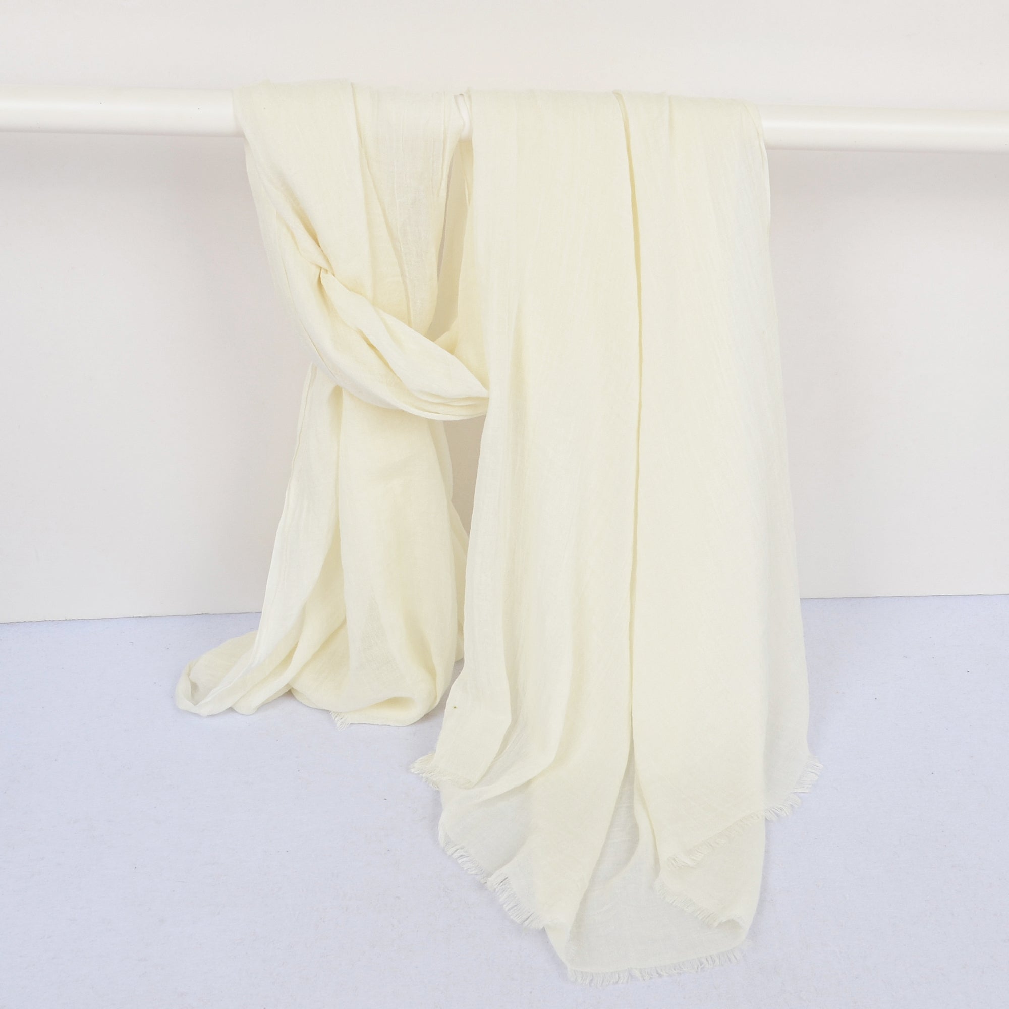 Anna-Kaci Women's Oversized Solid Color Scarf Lightweight Soft Wrap Shawl for Travel Casual Wear and Layering - 74.8IN¡Á39.4IN