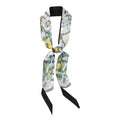 Anna-Kaci Women's Floral Print Silky Scarf with Lightweight Soft Fabric Versatile Square Neck and Hair Accessory