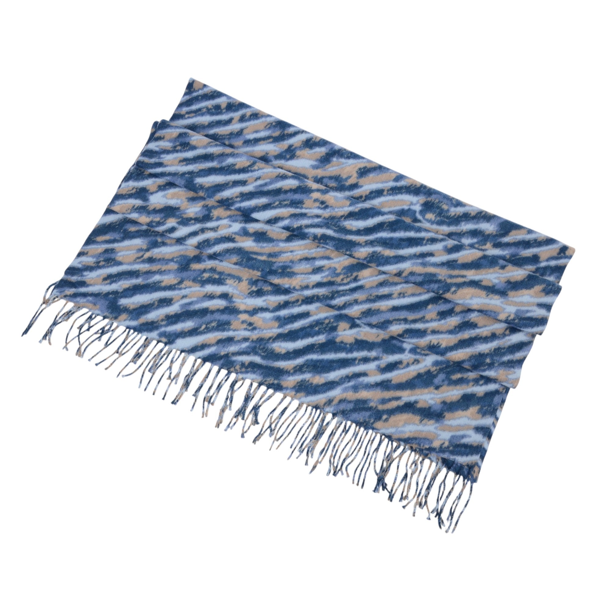 Anna-Kaci Women's Zebra Pattern Soft Brushed Scarf with Fringe Tassel Ends 70.5¡Á27.5 Inches