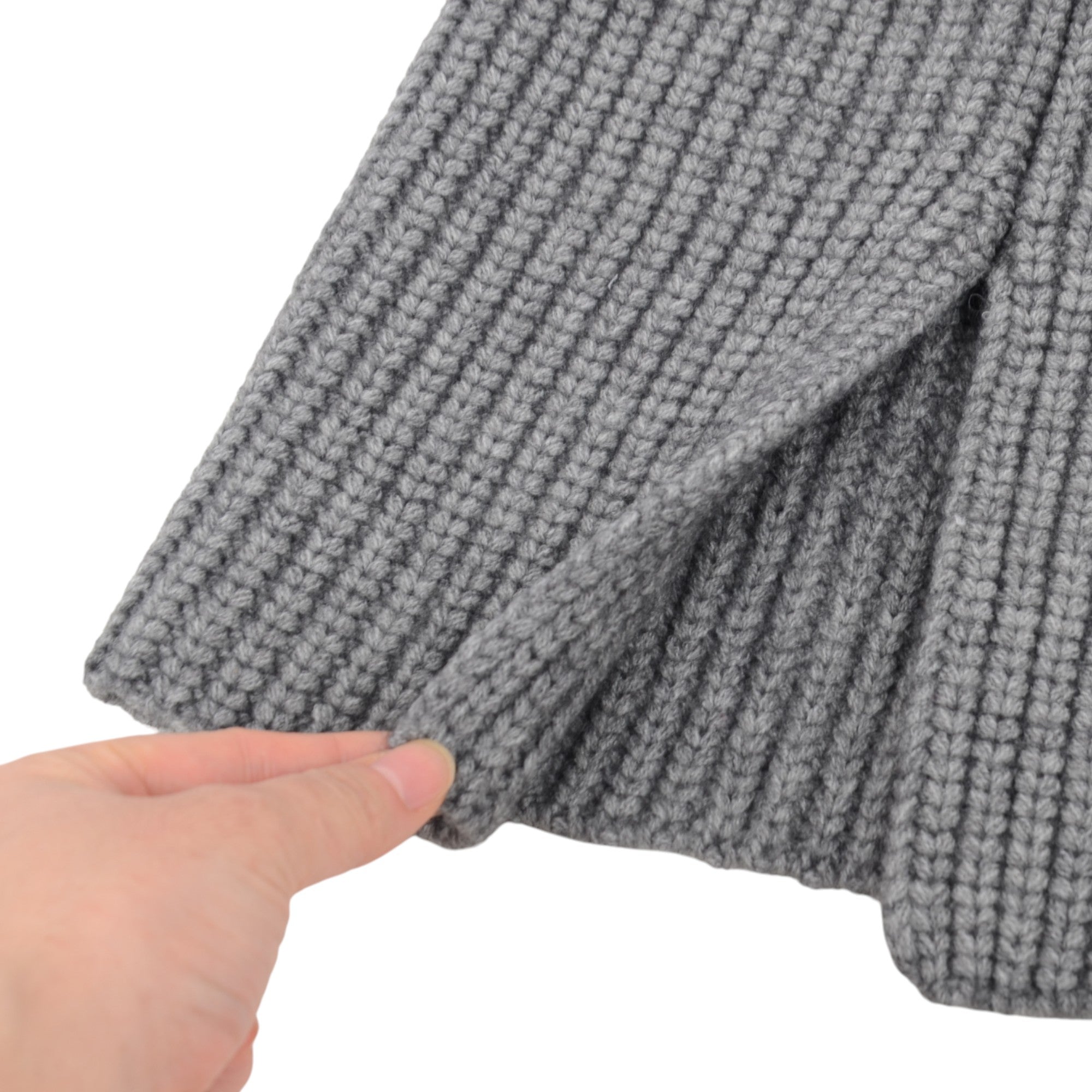 Anna-Kaci Womens Windproof Ribbed Knit Neck Warmer Split Layerable Style 12¡Á12 Inches