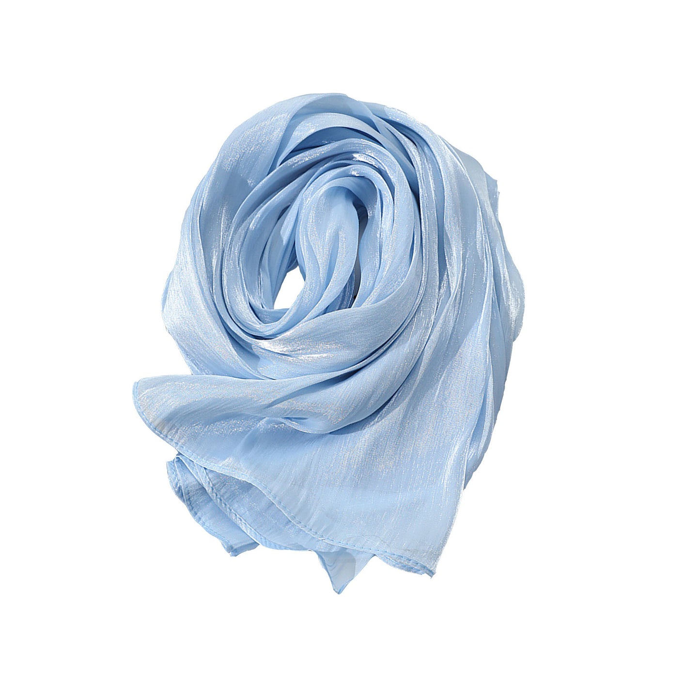 Anna-Kaci Women's Shimmer Scarf with Lightweight Silky Texture 70.8¡Á27.5 Inches