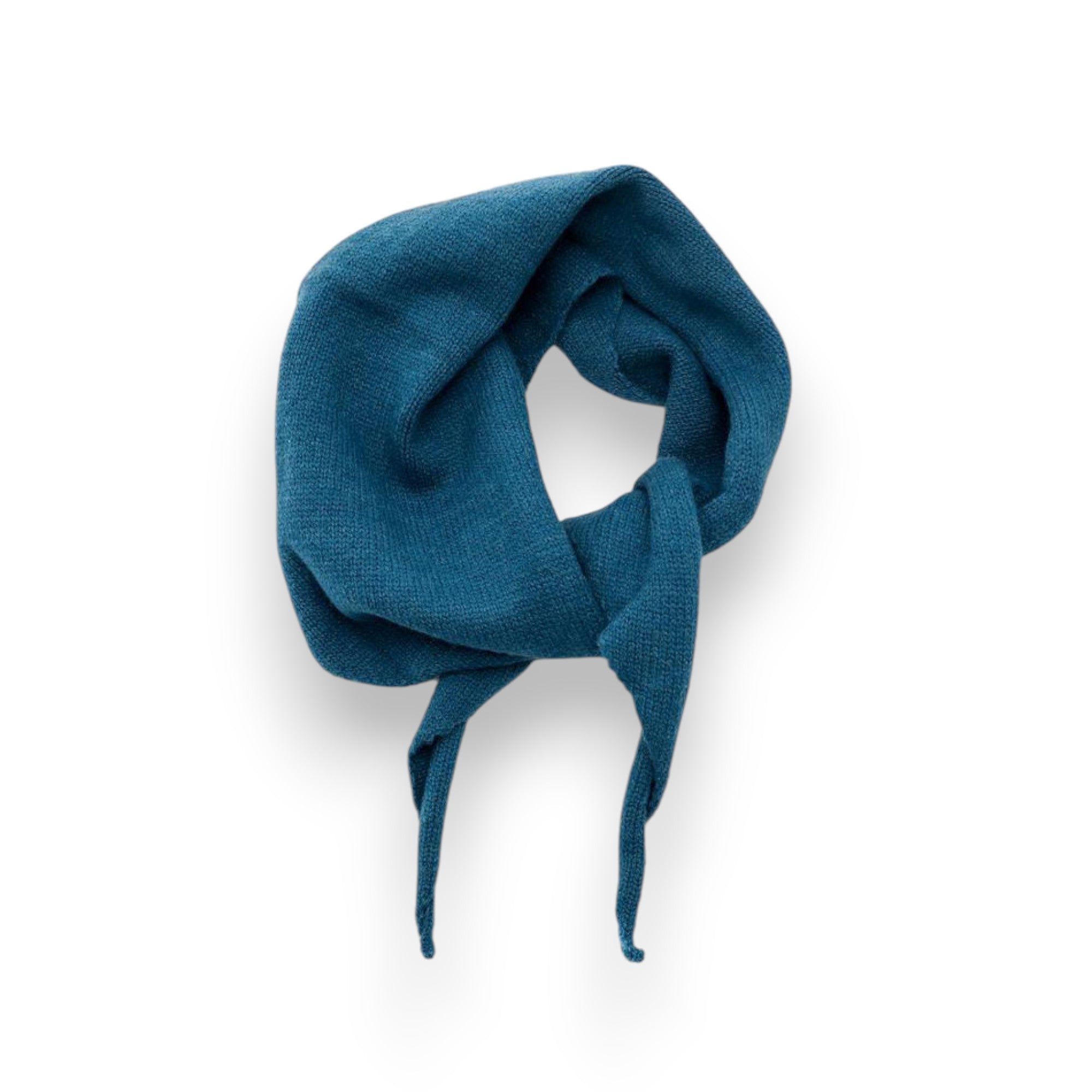 Anna-Kaci Women's Soft Knit Triangle Scarf Wrap Solid Decorative Shawl 43¡Á12.5 Inches