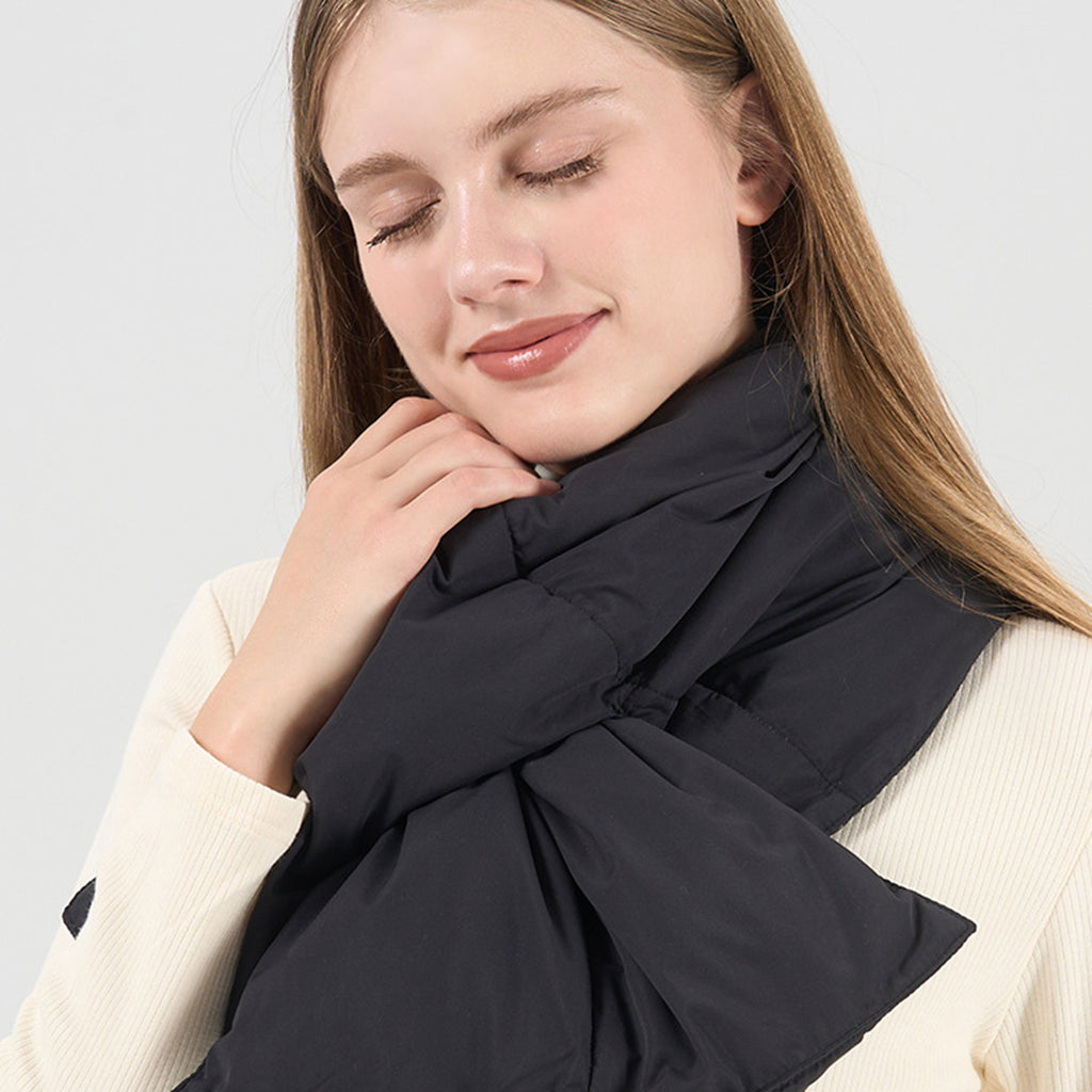 Anna-Kaci Women¡¯s Puffer Style Soft Quilted Scarf with Plush Lightweight Padding and Smooth Modern Texture Designed for Warm Comfortable Layering