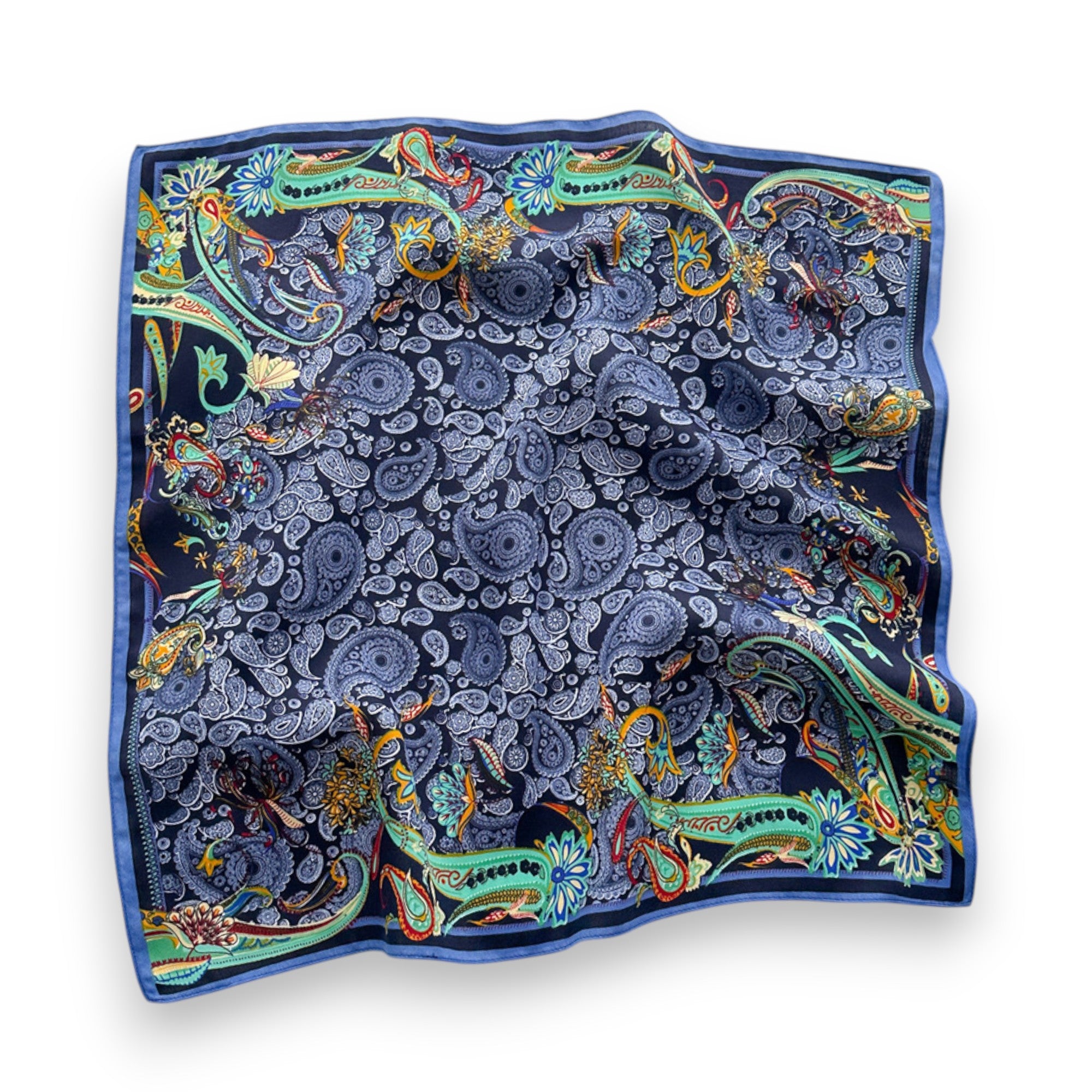 Anna-Kaci Women's Paisley Print Scarf with Classic Bohemian Design 27¡Á27 Inches