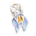 Anna-Kaci Women's Cute Scarf with Floral Print and Soft Glossy Finish 27¡Á27 Inches