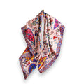 Anna-Kaci Women's Vibrant Scarf with Whimsical Bohemian Print and Artistic Pattern 35.5¡Á35.5 Inches