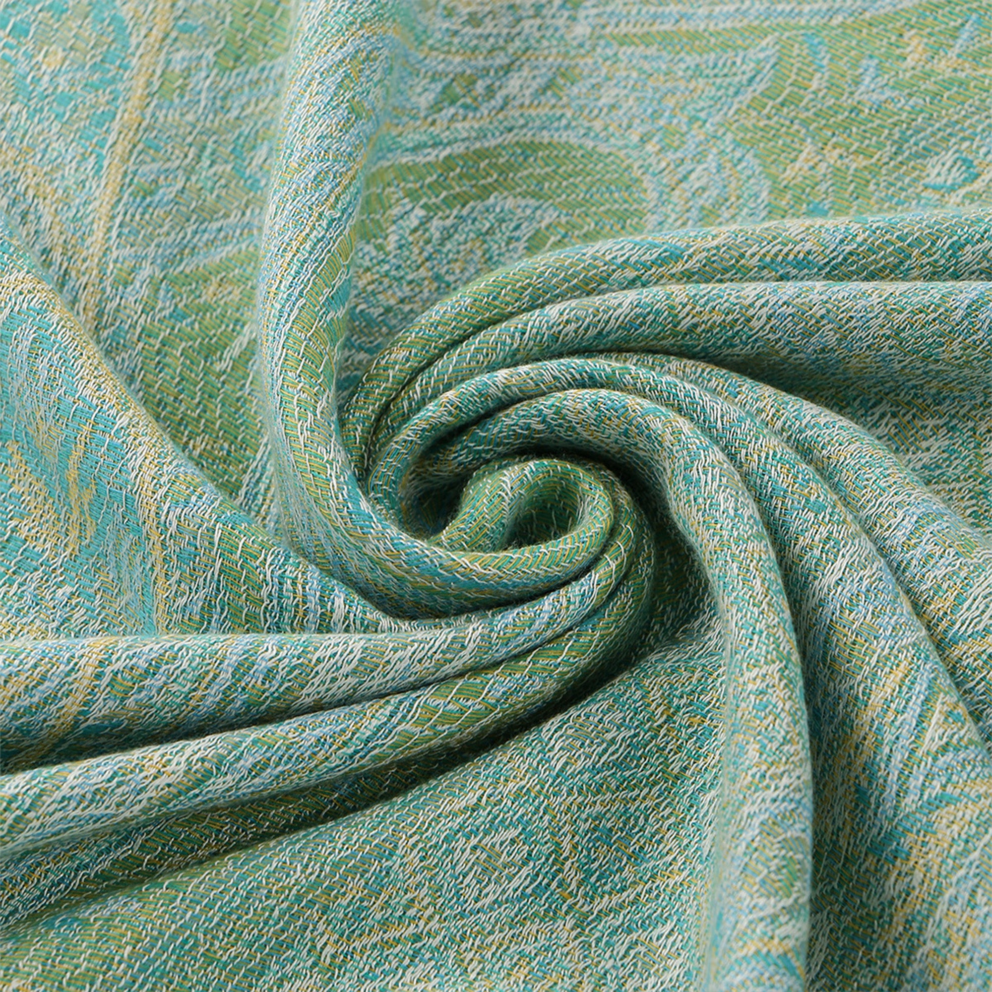 Anna-Kaci Soft Paisley Wrap Shawl with Fringe Lightweight Warm Oversized Scarf 72.5¡Á28 Inches