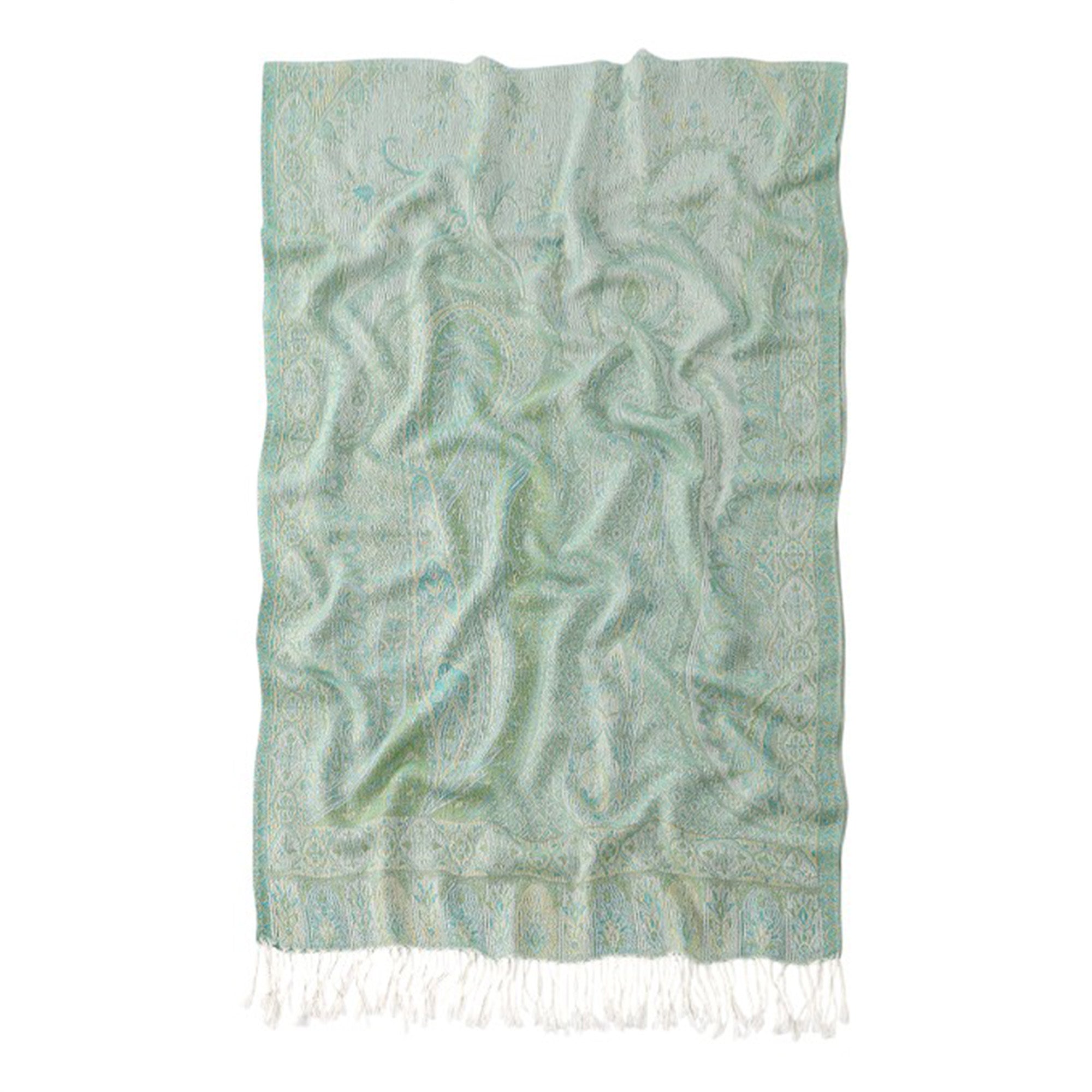 Anna-Kaci Soft Paisley Wrap Shawl with Fringe Lightweight Warm Oversized Scarf 72.5¡Á28 Inches
