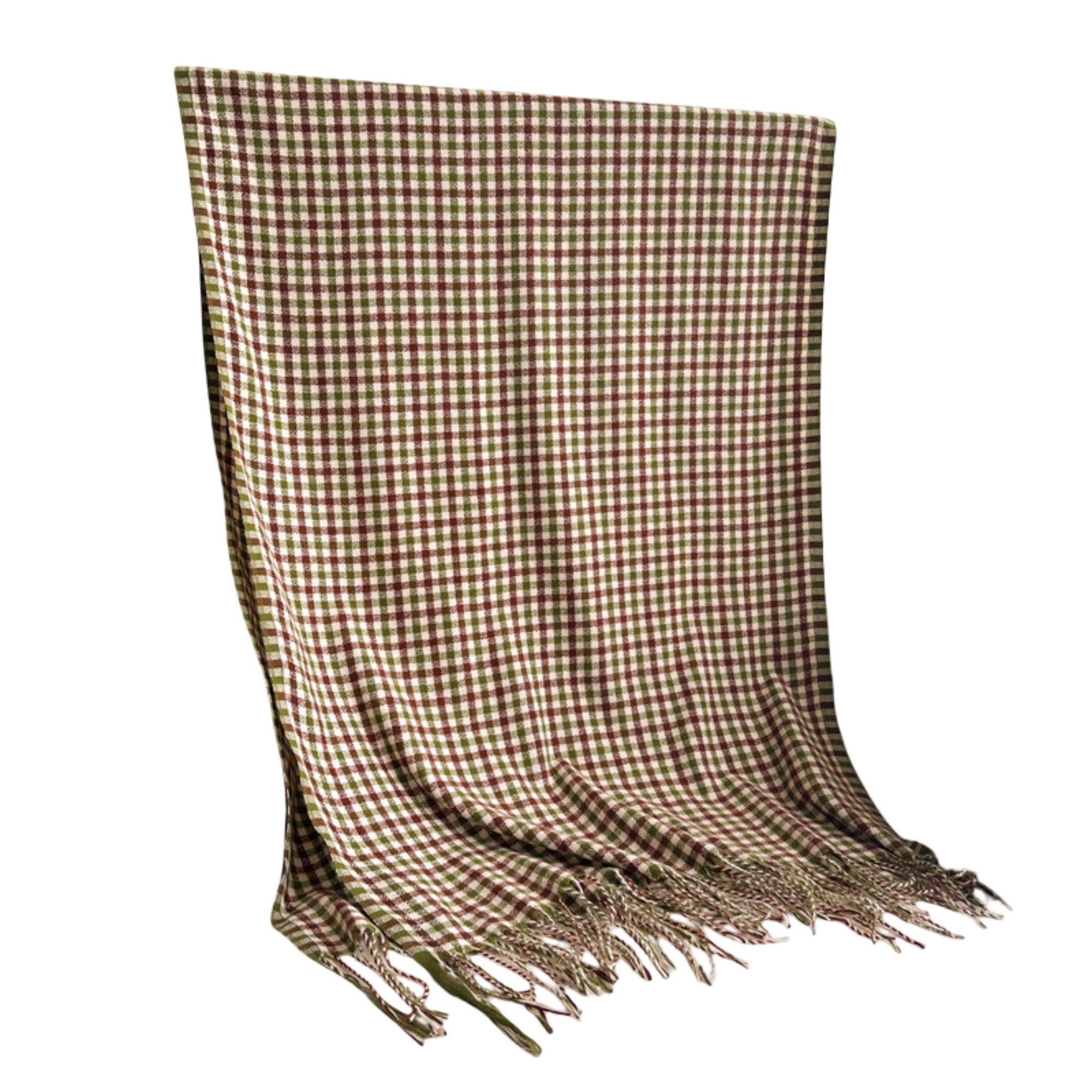 Anna-Kaci Plaid Winter Scarf Soft Cozy Woven Wrap with Fringe Edges 81¡Á26.5 Inches
