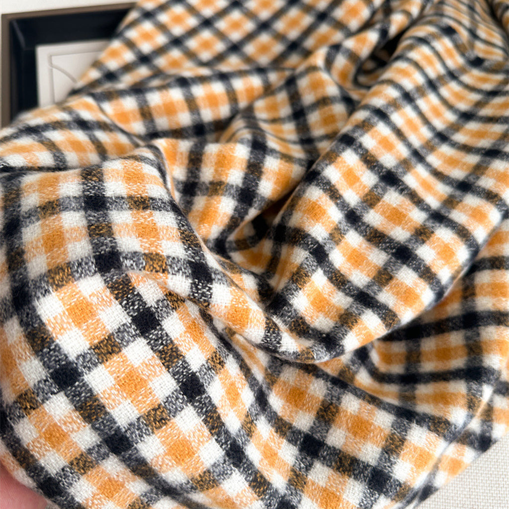 Anna-Kaci Plaid Winter Scarf Soft Cozy Woven Wrap with Fringe Edges 81¡Á26.5 Inches