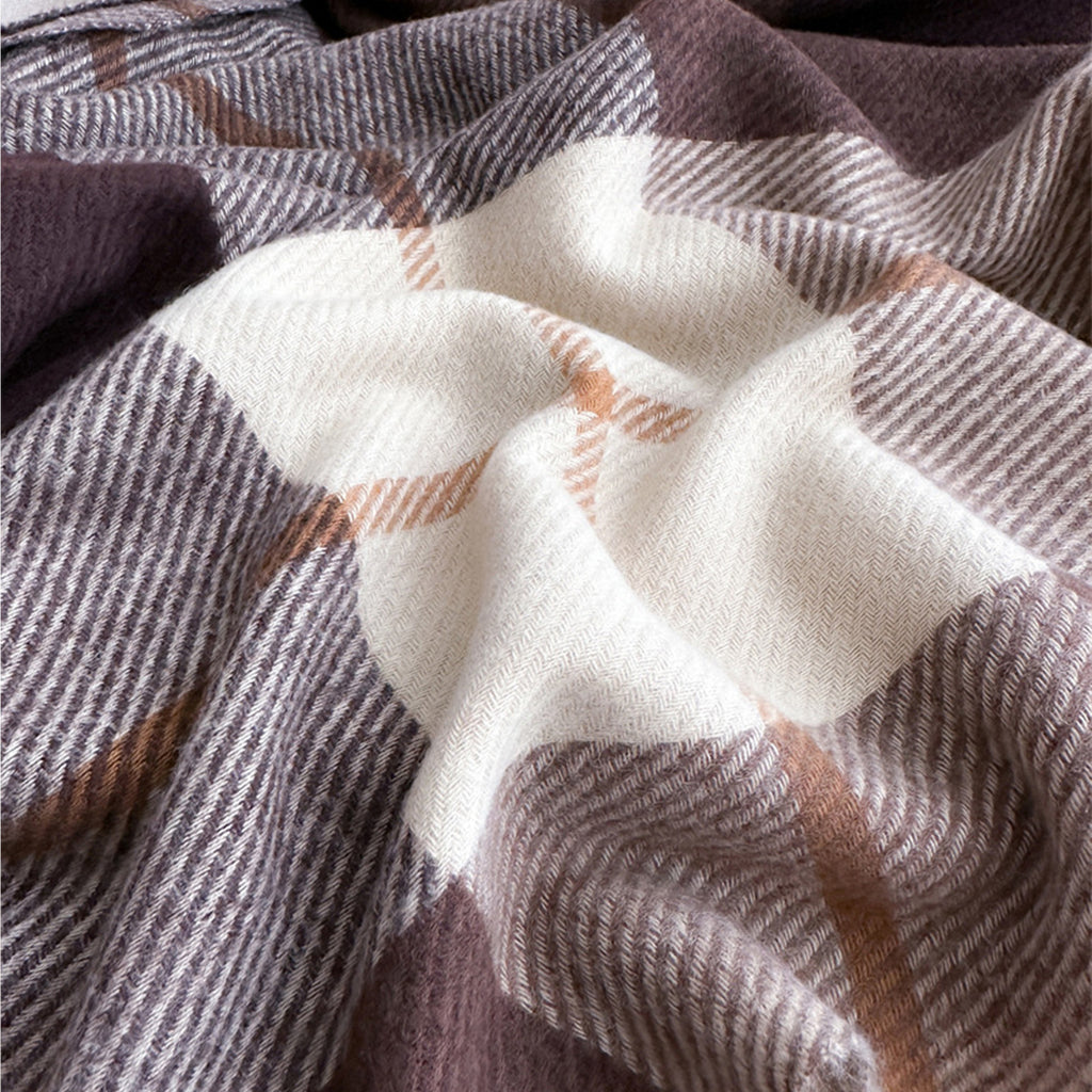 Anna-Kaci Soft Winter Plaid Scarf with Warm Cozy Feel and Fringe Trim 78.5¡Á26 Inches