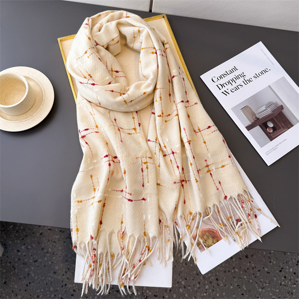 Anna-Kaci Winter Plaid Scarf with Lightweight Warm Fabric for Everyday Comfort 78.5¡Á26 Inches