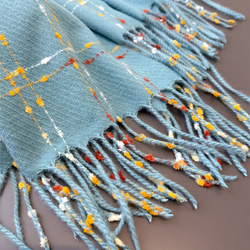 Anna-Kaci Winter Plaid Scarf with Lightweight Warm Fabric for Everyday Comfort 78.5¡Á26 Inches